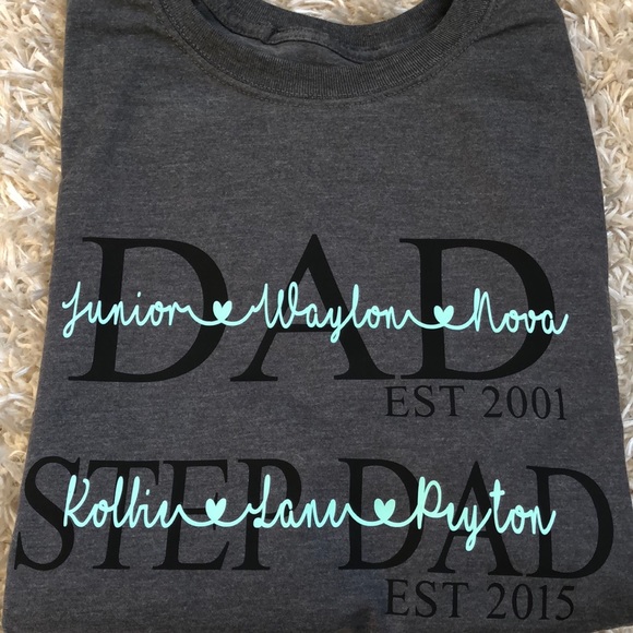 Custom! Parent Established Graphic Tee - Picture 3 of 4